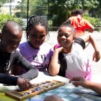 Summer fun at NYC Parks “Kids in Motion” program at Mullaly Park, Bronx
